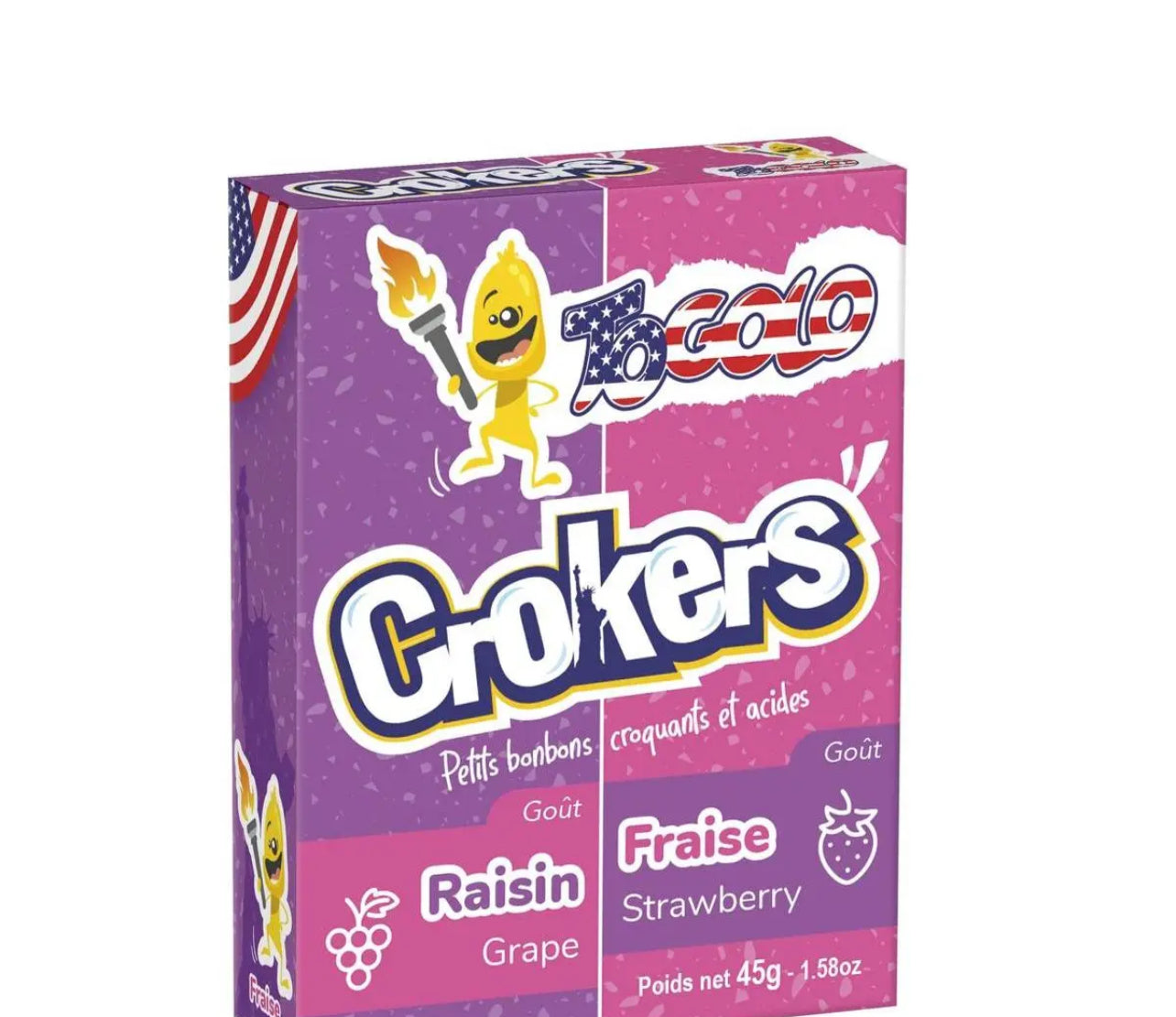 Crokers raisin / fraise pièce