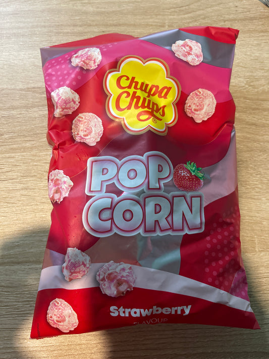 Chupa Chups Popcorn Strawberry pièce