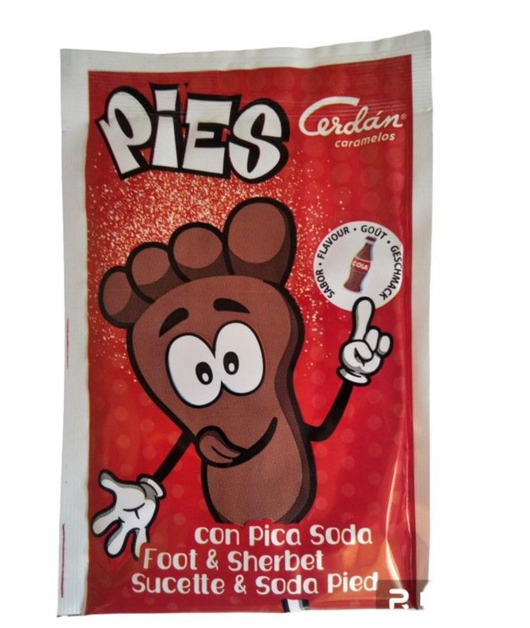 Sucette pieds coca Cerdan pièce