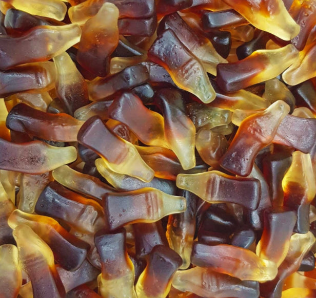 Bouteilles cola sans sucre 100g